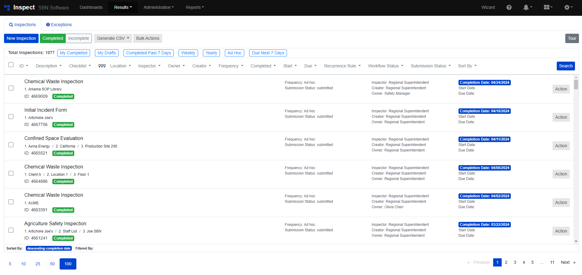 screenshot of SBN Suite